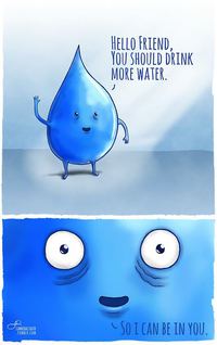 Buvez de l'eau