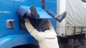 Accouchement d'un camion