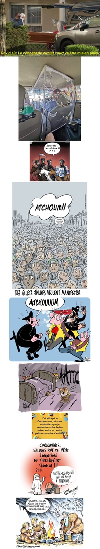 Digest d'humour plus ou moins sombre sur le coronavirus