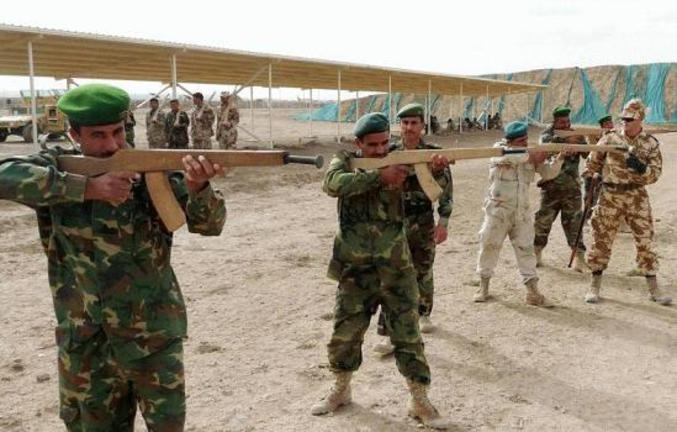 La dangereuse armée Irakienne.