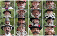 Moustachus et barbus de compet'!