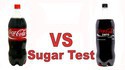 Le sucre dans le Coca-Cola et Coca-Cola Zero