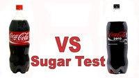 Le sucre dans le Coca-Cola et Coca-Cola Zero
