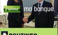 Elle aime sa banque !!