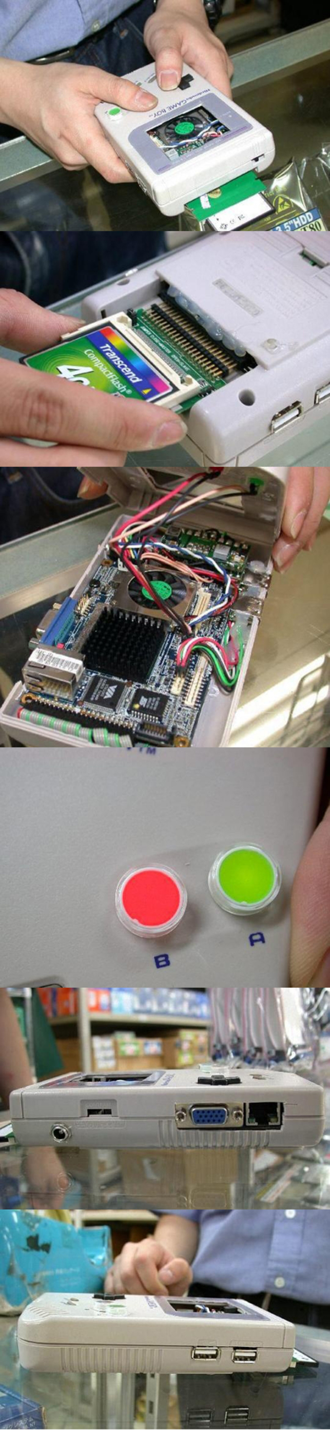 Un PC intégré dans une Game Boy