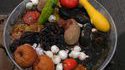 Fruits et légumes en décomposition