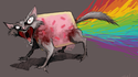 Nyan cat en colère