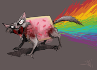 Nyan cat en colère