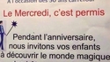 Le mercredi, c'est permis