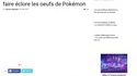 pokemon GO: un article qu'il est bien