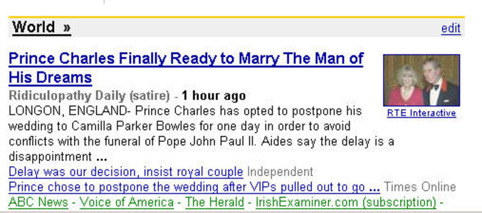 Le prince Charles va avoir une bonne surprise lors de sa nuit de noces.