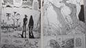 un passage normal dans ce manga ( lire les cases de droites à gauche, de haut en bas)