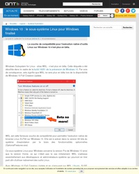 Windows 10 : le sous-système Linux pour Windows finalisé