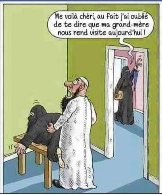 Niqāb ta mère il disait.
Après tout ça reste en famille...