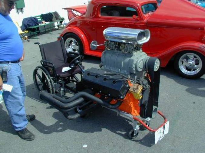 Un fauteuil ultrapuissant pour les anciens pilote.