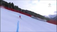 Compétition de ski trop simple