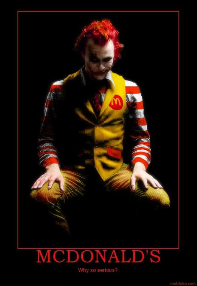 Ronald ou Le Joker ?