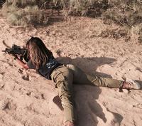 Une réserviste israélienne révise ses notions de tir