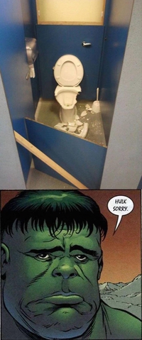 Hulk est désolé...