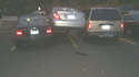 Femme au Parking