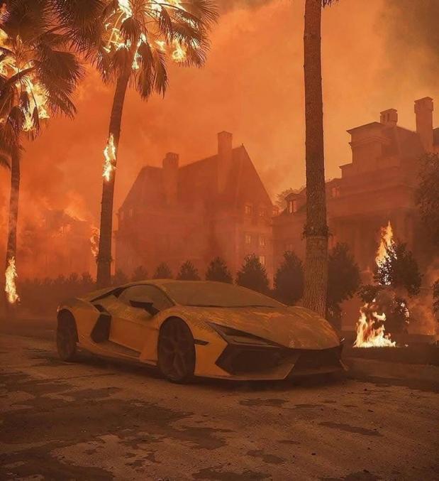 Depuis début janvier 2025, Los Angeles, notamment le quartier de Hollywood, est ravagée par des incendies d'une ampleur sans précédent. Ces feux ont déjà causé au moins dix décès, détruit environ 2 000 bâtiments et entraîné l'évacuation de plus de 180 000 personnes, y compris des célébrités résidant dans des zones prisées comme Pacific Palisades, Malibu et Santa Monica. 

Plusieurs facteurs expliquent la difficulté à maîtriser ces incendies et l'ampleur des dégâts :

- **Conditions météorologiques extrêmes** : Des vents violents, connus sous le nom de vents de Santa Ana, associés à une faible humidité et à une sécheresse prolongée, ont favorisé la propagation rapide des flammes. 

- **Changement climatique** : Les températures élevées et les périodes de sécheresse accrues, conséquences du réchauffement climatique, augmentent la fréquence et l'intensité des incendies en Californie. 

- **Végétation dense** : Les précipitations des hivers précédents ont entraîné une croissance abondante de la végétation, fournissant un combustible idéal pour les incendies. 

- **Urbanisation** : L'expansion des zones résidentielles dans des régions sujettes aux incendies expose davantage de personnes et de biens aux risques, compliquant les opérations de lutte contre le feu. 

Ces incendies ont également des répercussions économiques majeures, avec des pertes estimées à plusieurs dizaines de milliards de dollars, affectant des secteurs clés comme le divertissement et la mode. De nombreux événements culturels ont été annulés ou reportés, et des infrastructures emblématiques sont menacées. 

Les autorités locales et les services d'urgence restent mobilisés pour contenir les incendies, protéger les populations et limiter les dégâts matériels. Cependant, la conjonction de ces facteurs rend la tâche particulièrement ardue, nécessitant des efforts coordonnés et des ressources considérables.

 