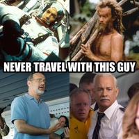 Ne jamais voyager avec ce gars !