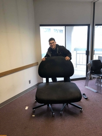 Le fauteuil du big (...very big) boss