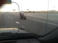 Sur le chemin de l'aéroport