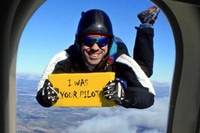 J'étais votre pilote.