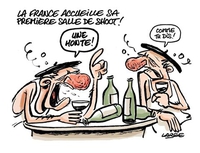 La première salle de consommation à moindre risque en France a été inaugurée.