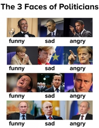 Les trois visages des politiques