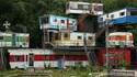 Mobil-home en hauteur