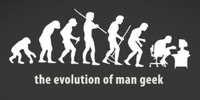 The evolution of man geek