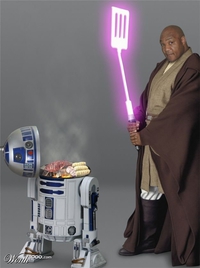 Georges Foreman : may the barbecue be with you