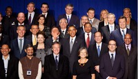 Obama et les photos de groupe