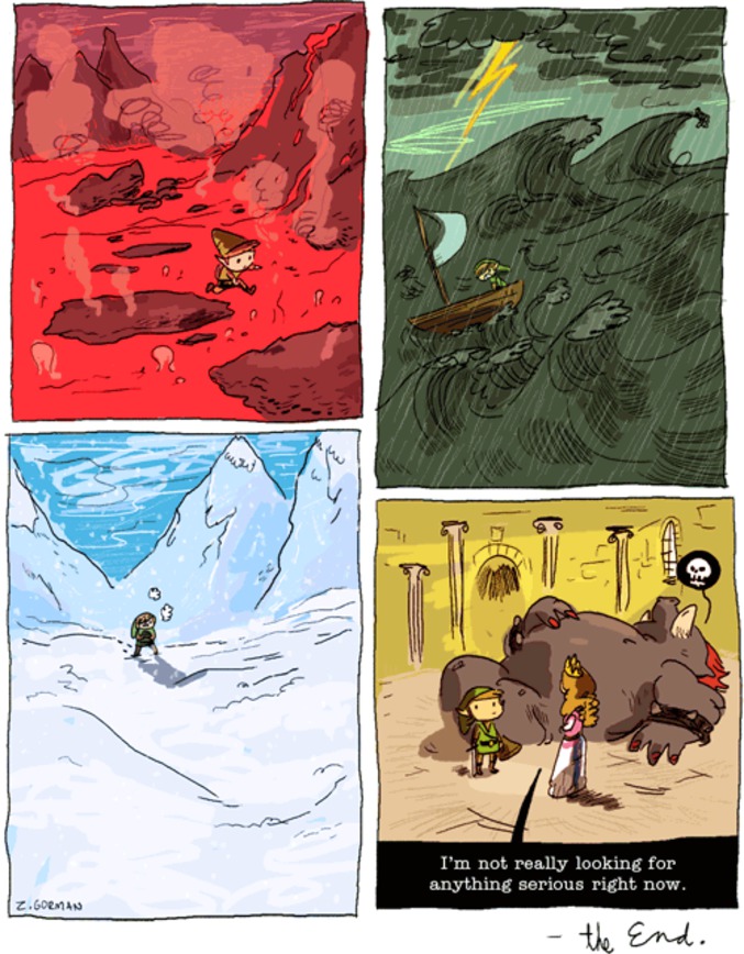 Link's epic fail
