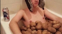 Un bon bain de patates