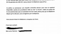 Aujourd'hui tout mon immeuble a reçu ce charmant courrier...