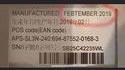 Date de fabrication : Febtembre