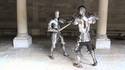 Combat entre chevaliers