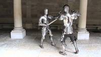 Combat entre chevaliers