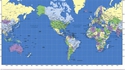Planisphères utilisés dans les livres de géo en fonction de ton pays de résidence