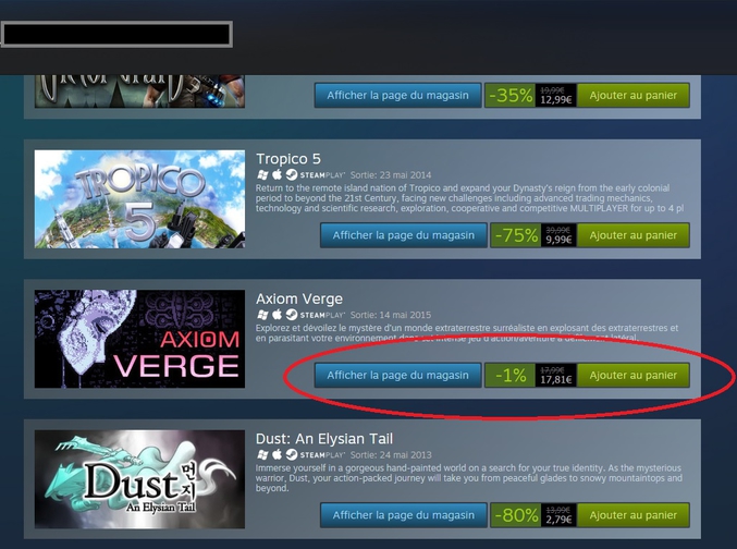 Les soldes steam c'est plus ce que c’était