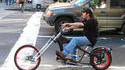 Biker à vélo