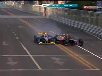 Un joli accident en Formula E