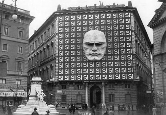 le quartier général de Benito et du parti fasciste Italien.