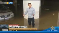 Parking inondé