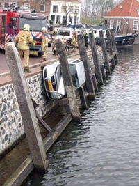 Au moins, elle n'est pas dans l'eau