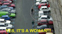 Femme au Parking 2