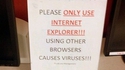 À cause des virus